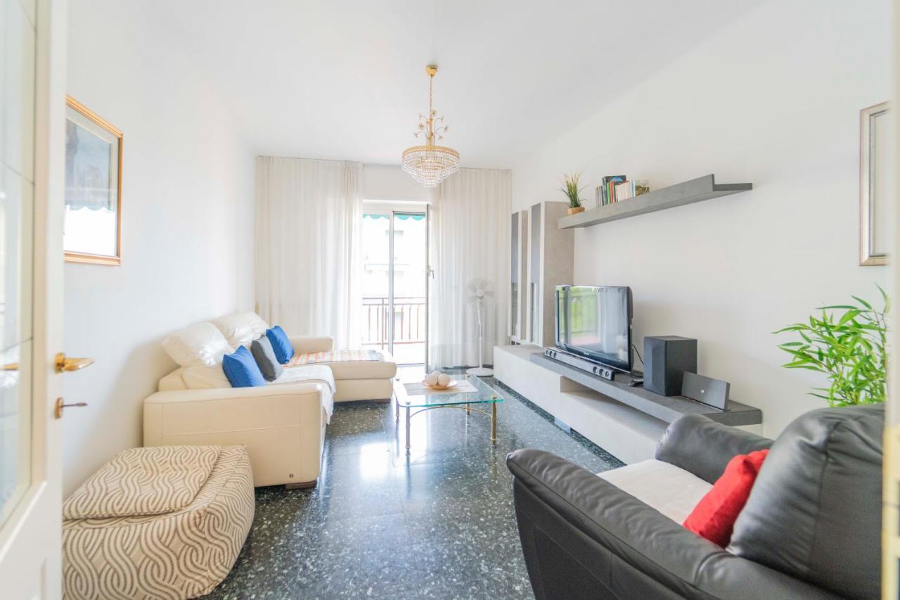 193 - Casa Via Della Chiusa - Centralissimo E Vicino Alla Baia Del Silenzio, Spiaggia E Mare 150M - Parcheggio Gratis Incluso E Aria Condizionata Sestri Levante Zewnętrze zdjęcie