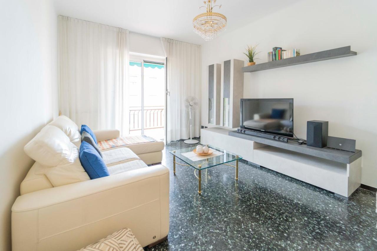 193 - Casa Via Della Chiusa - Centralissimo E Vicino Alla Baia Del Silenzio, Spiaggia E Mare 150M - Parcheggio Gratis Incluso E Aria Condizionata Sestri Levante Zewnętrze zdjęcie